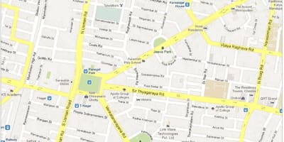 Карта на тиагараянагар